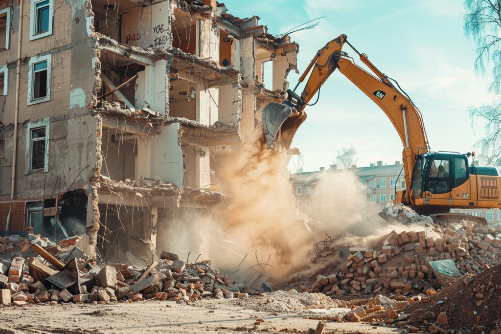Demolição na construção civil: conheça os principais tipos
